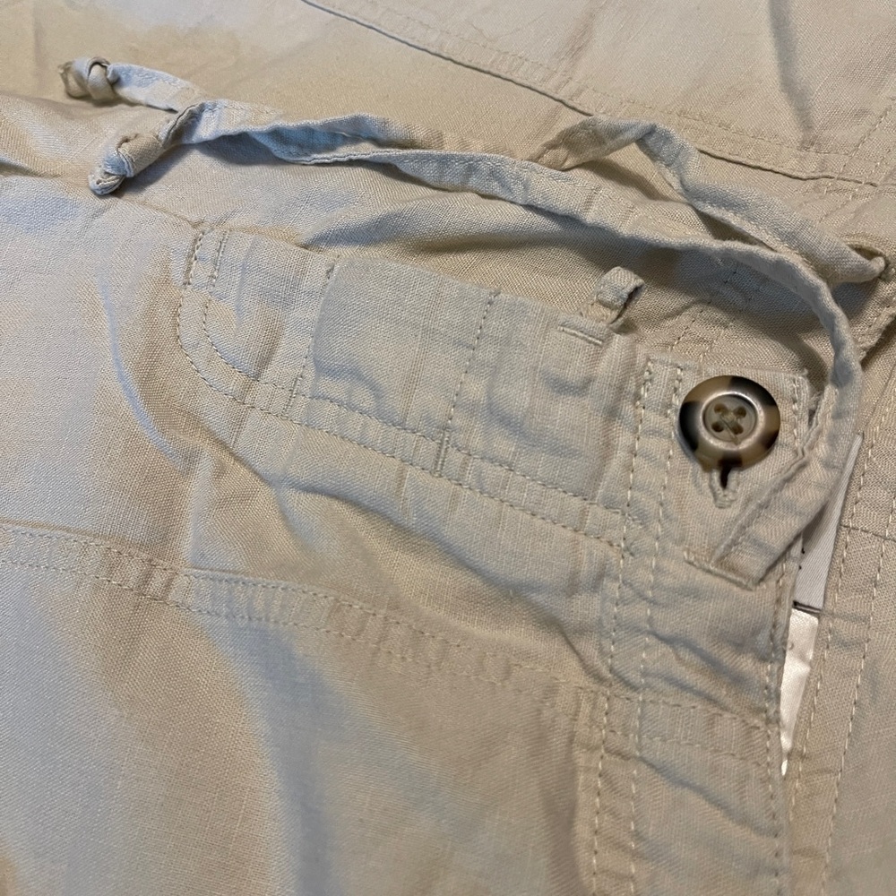 Columbia Women’s Drawstring Linen Pants Size 4